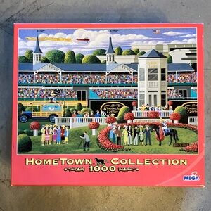 🧩Complete🧩 Hometown Collection ‘Winner’s Circle’ (Kentucky Derby) 1000pc puzzle